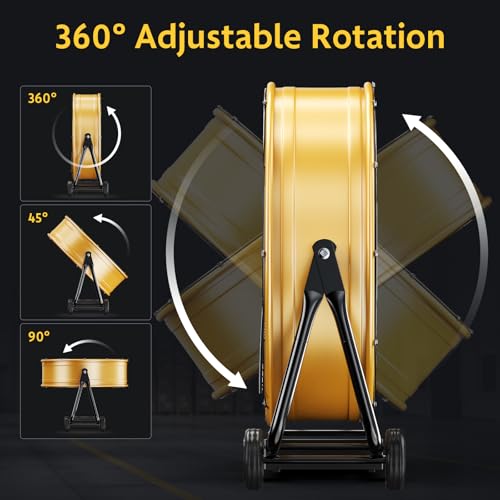 Simple Deluxe Wall-Mount Fan