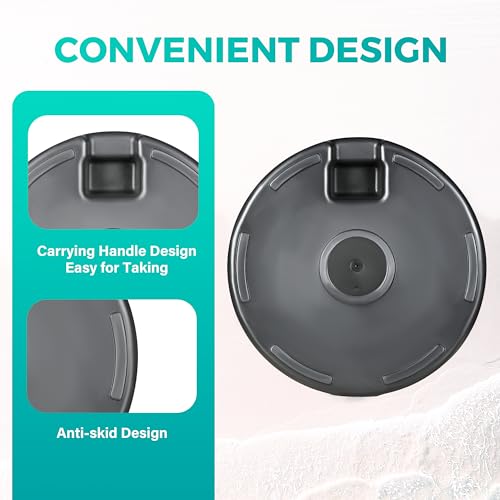 InfiniPower Outdoor Patio Umbrella Table Umbrellas with Push Button Tilt/Crank, UV Protection Waterproof for Garden Deck Backyard Pool,