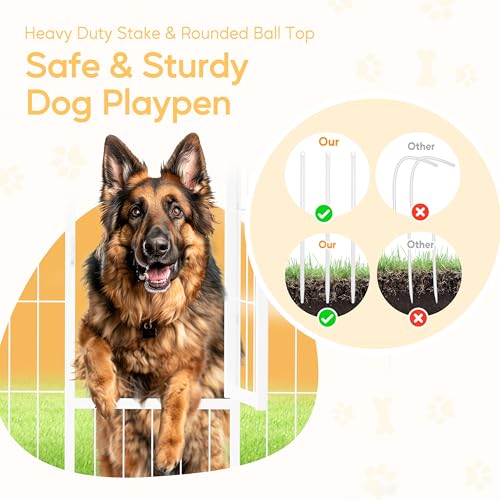 HealSmart Dog Playpen Indoor