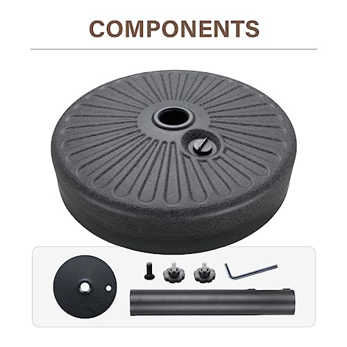 YSSOA Umbrella Base Heavy Duty Stand