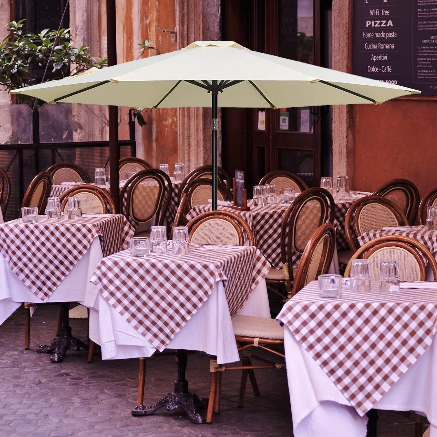 YSSOA Fillable Mobile Offset Patio Base Heavy Duty Market Cantilever Umbrella Stand Square