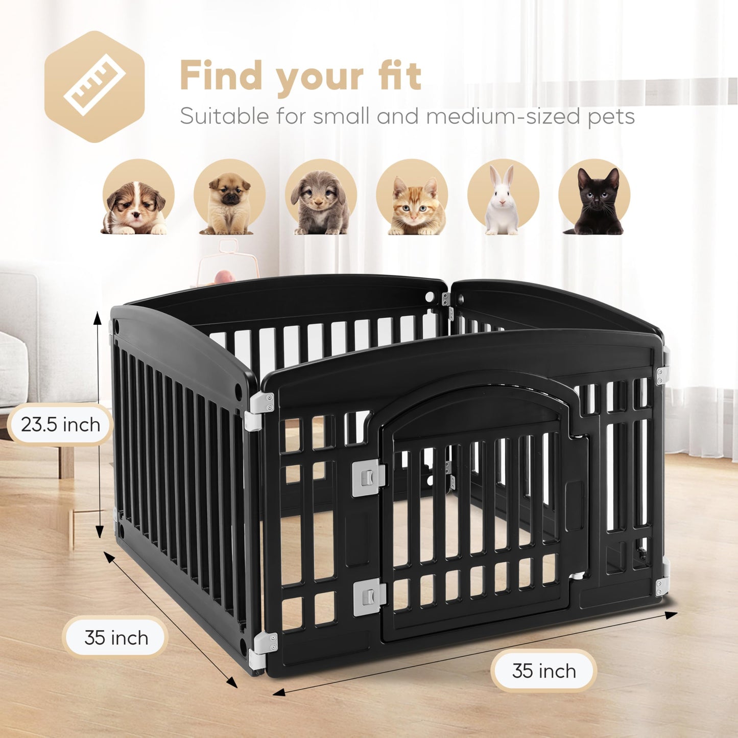 Simple Deluxe Dog Playpen
