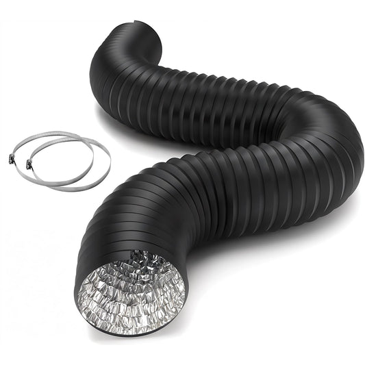 iPower Aluminum Ducting 4 Layer Protection Dryer Vent Hose
