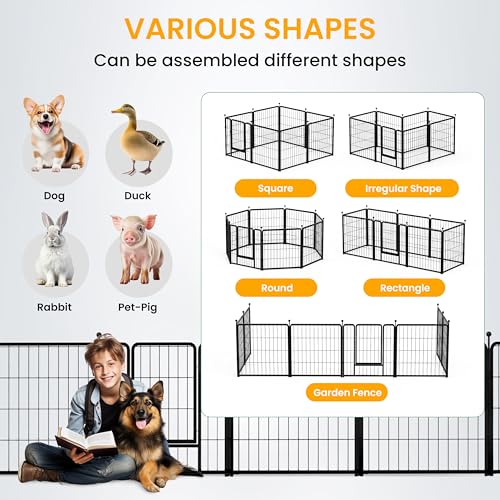 HealSmart Plastic/Metal Dog Playpen