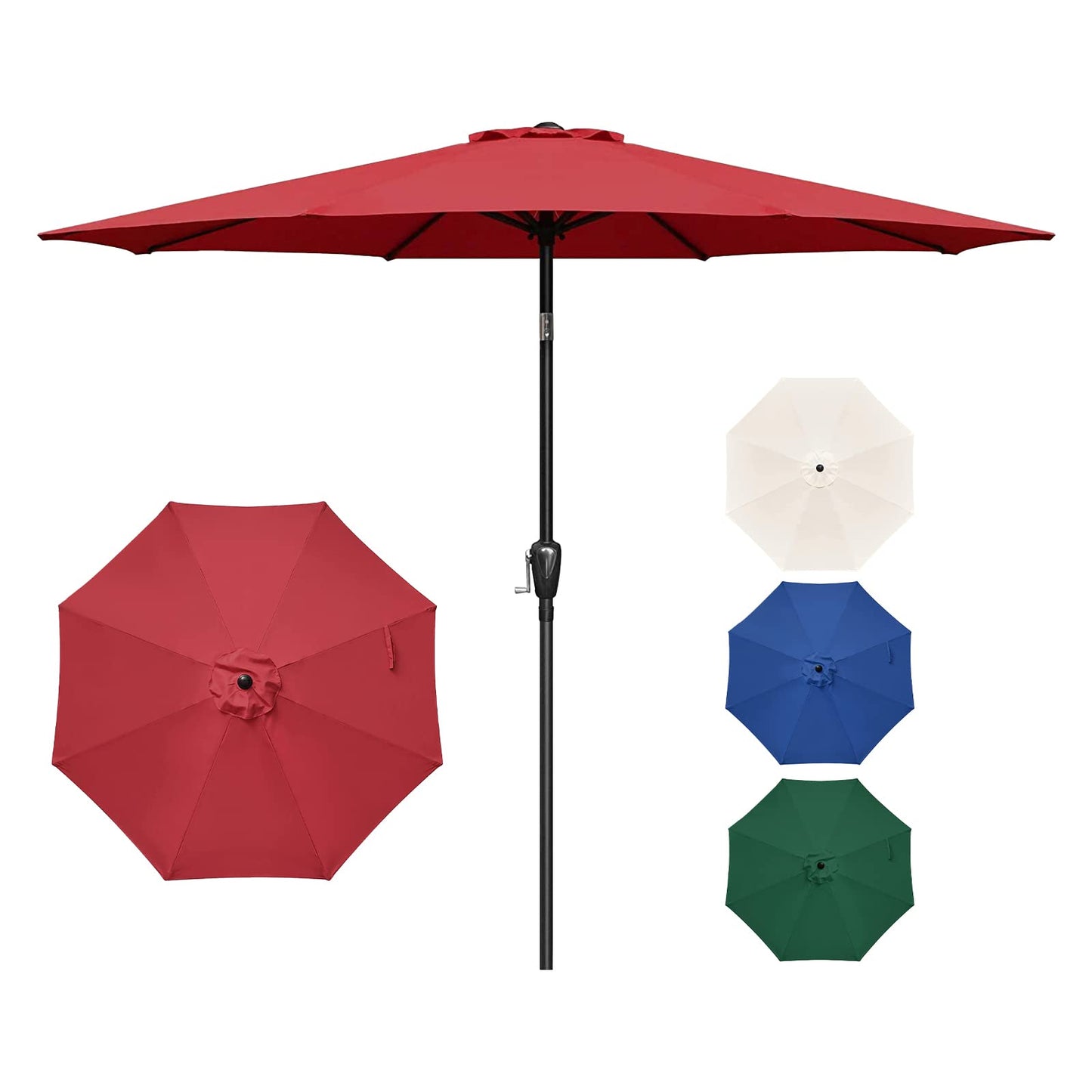 YSSOA Fillable Mobile Offset Patio Base Heavy Duty Market Cantilever Umbrella Stand Square
