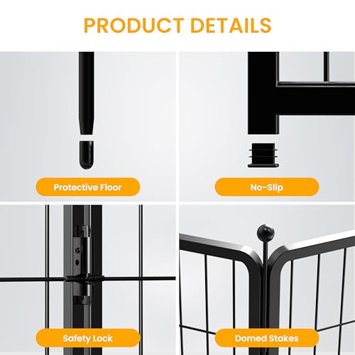 HealSmart Plastic/Metal Dog Playpen