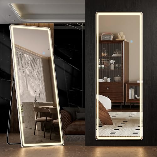 YSSOA Full Length Mirror with LED Lights
