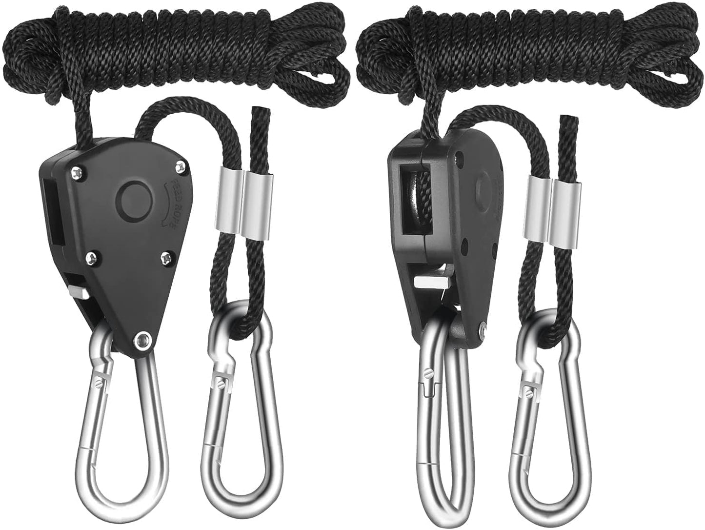 iPower 4 Inch Inline Fan, Air Carbon Filter, 8 Feet Aluminum 4 Layer Protection Ducting and Rope Hanger, Temperature Humidity Monitor, Combo for Grow Tent, Greenhouse, Kitchen, Basement