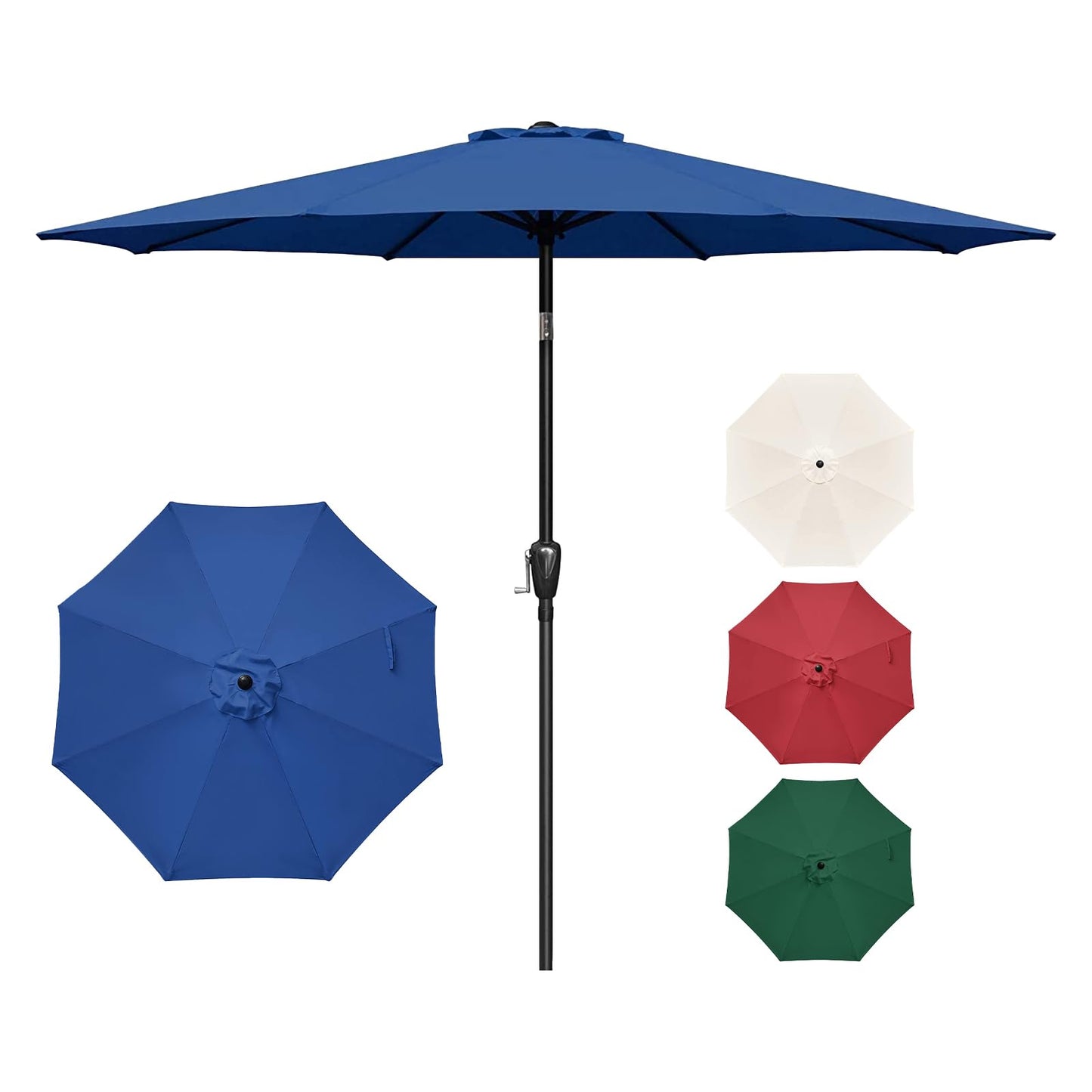 YSSOA Fillable Mobile Offset Patio Base Heavy Duty Market Cantilever Umbrella Stand Square