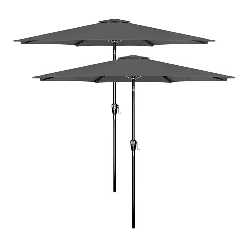 YSSOA Fillable Mobile Offset Patio Base Heavy Duty Market Cantilever Umbrella Stand Square