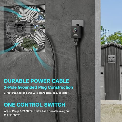 iPower Shutter Exhaust Fan