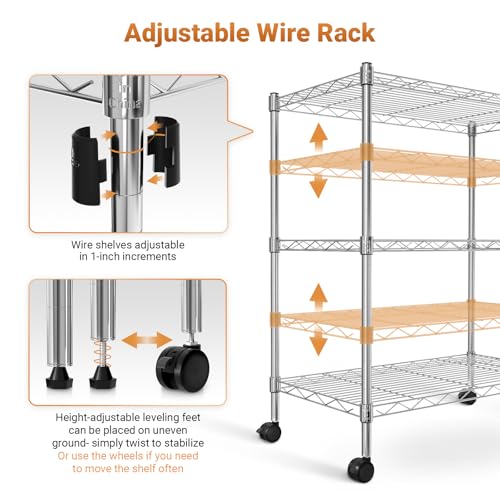 YSSOA Heavy Duty Storage Shelving Unit