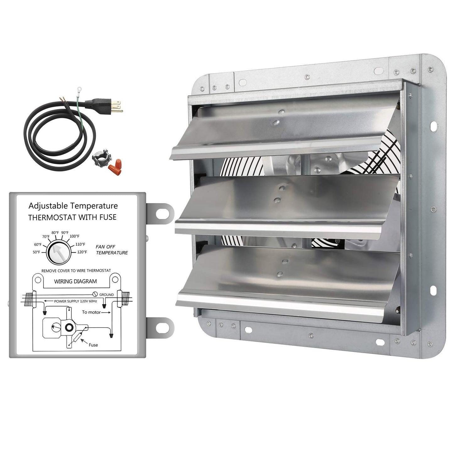 iPower Shutter Exhaust Fan