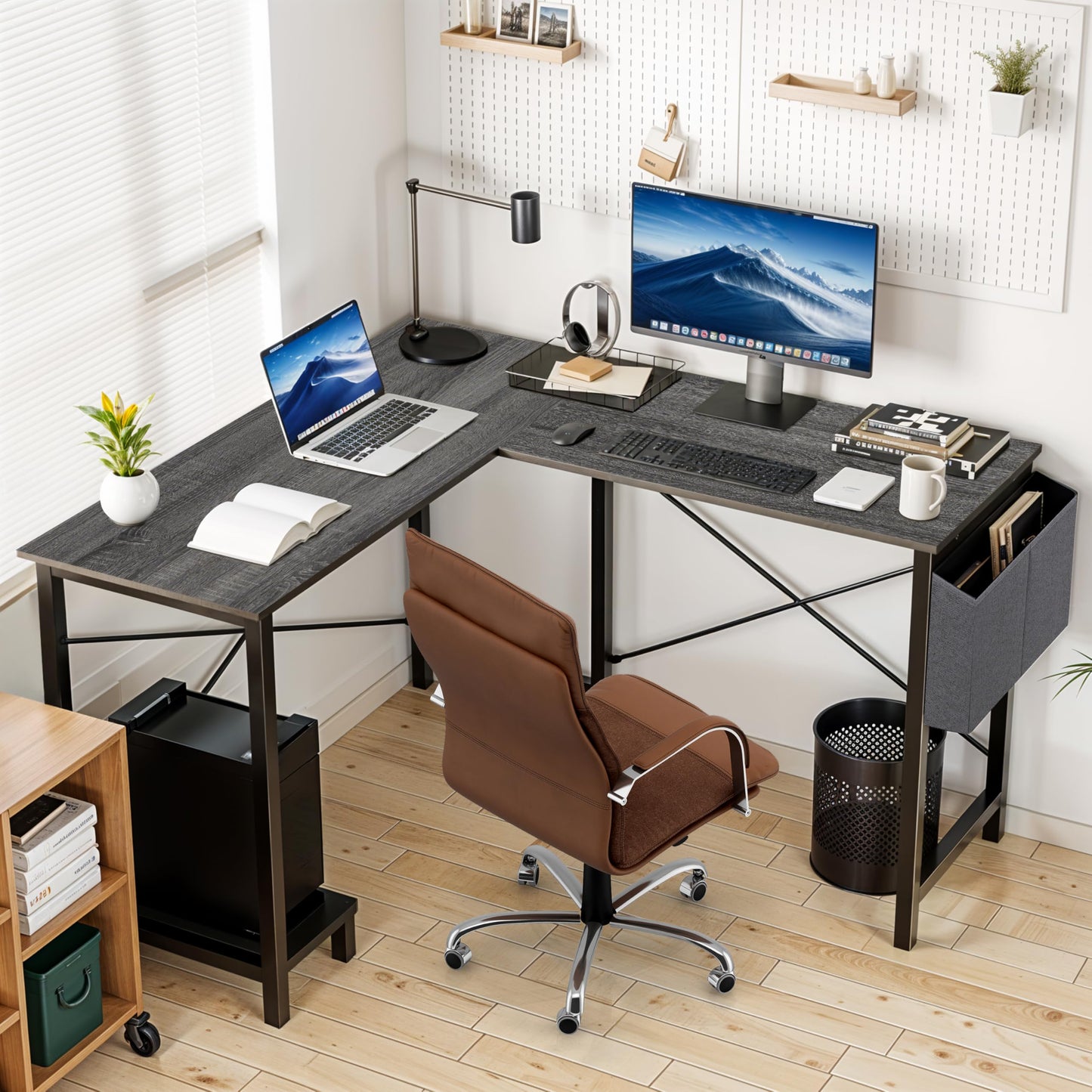HealSmart L Shape Office Desk
