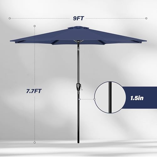 YSSOA Fillable Mobile Offset Patio Base Heavy Duty Market Cantilever Umbrella Stand Square