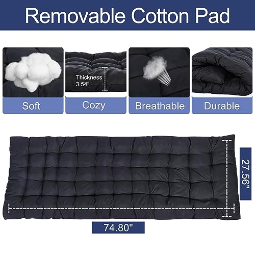 YSSOA Folding Camping Cot with Storage Bag for Adults