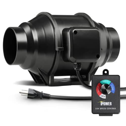 iPower Exhaust Inline Duct Fan Vent Booster Blower