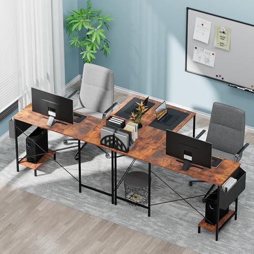 50-Inch Computer Gaming Corner L Shaped Desk, Sturdy Desk