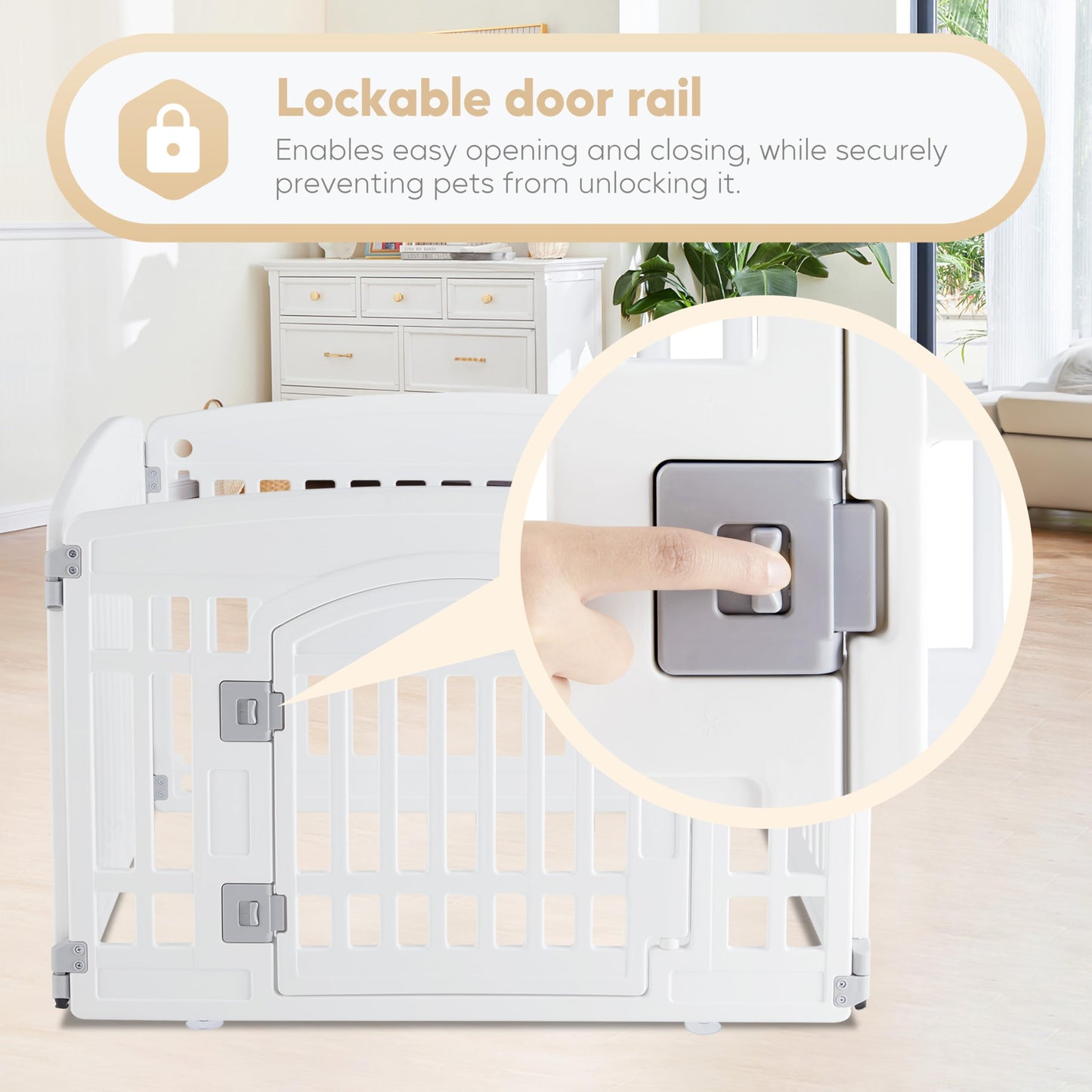 Simple Deluxe Dog Playpen