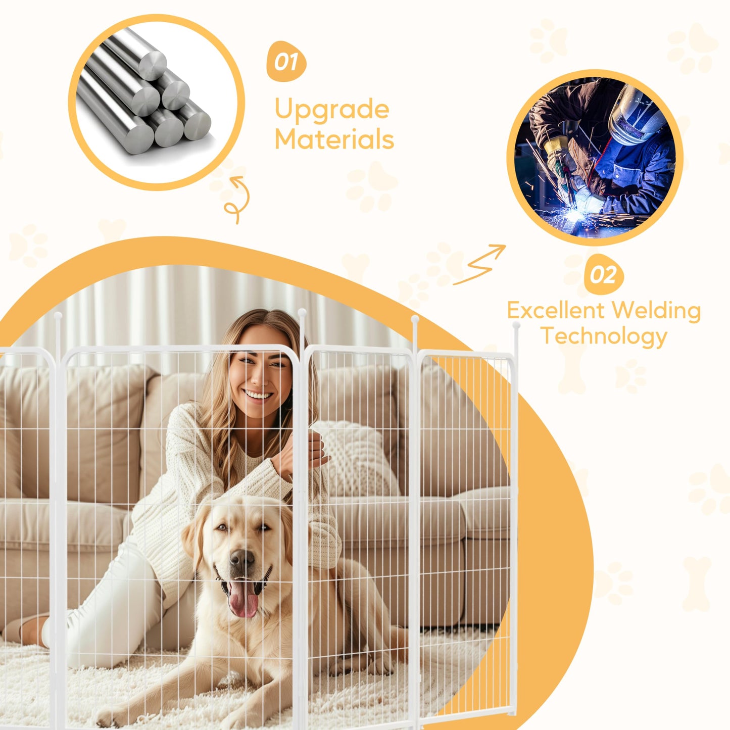 Simple Deluxe Dog Playpen