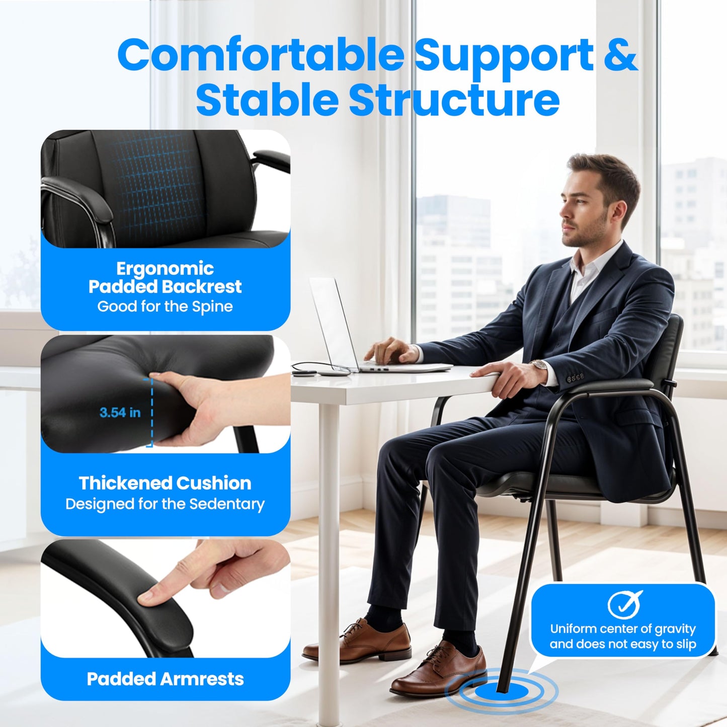 Simple Deluxe Guest Waiting Room Office Chairs
