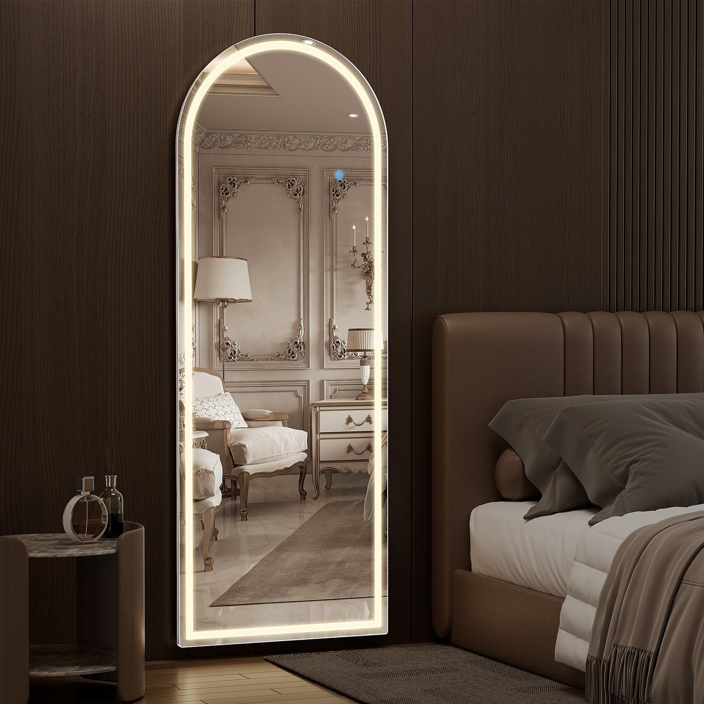 YSSOA Full Length Mirror with LED Lights
