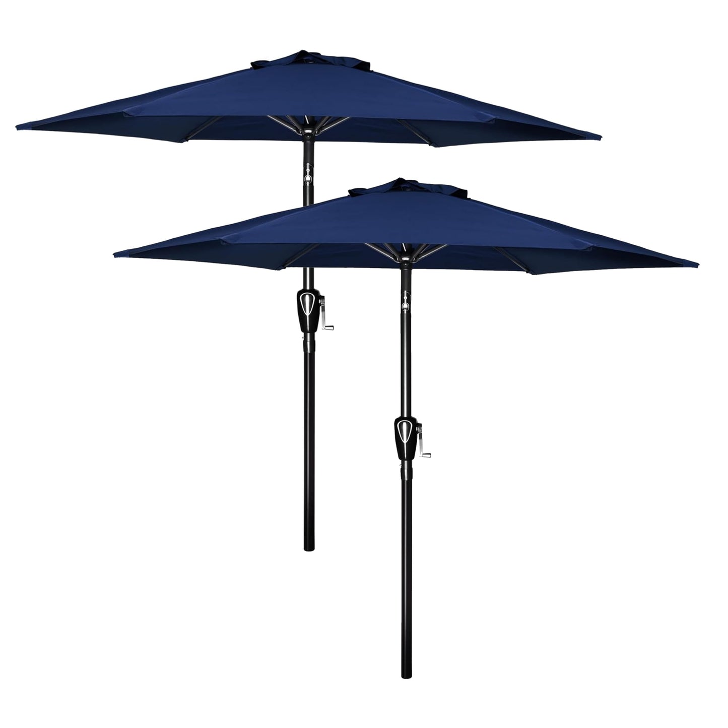Simple Deluxe Patio Umbrella Outdoor Table Market Yard Umbrella with Push Button