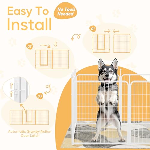 HealSmart Dog Playpen Indoor