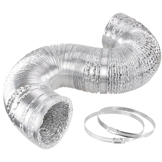 iPower Non-Insulated Flex Air Aluminum Ducting Dryer Vent Hose
