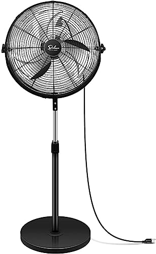 Simple Deluxe Pedestal Stand Fan