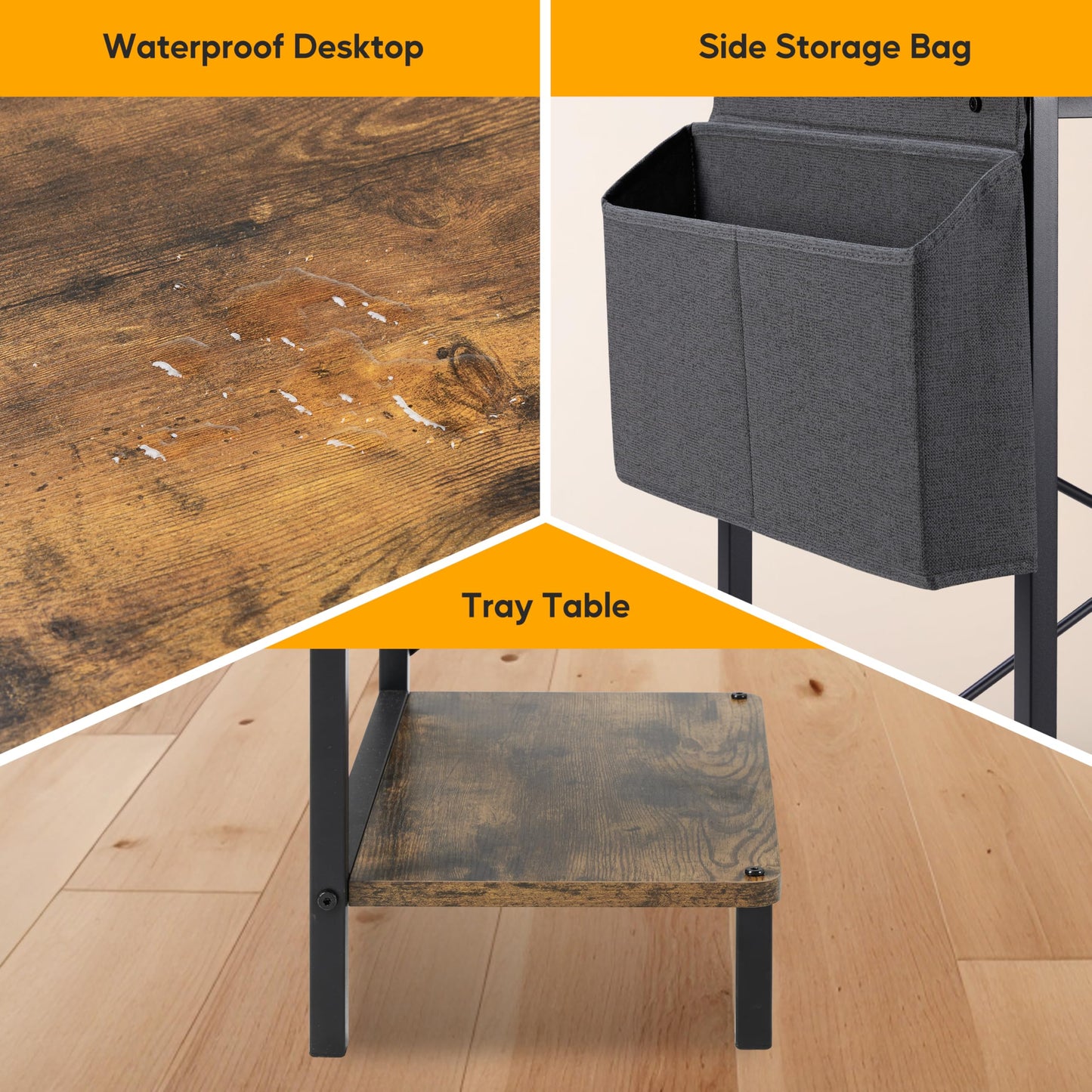 HealSmart L Shape Office Desk