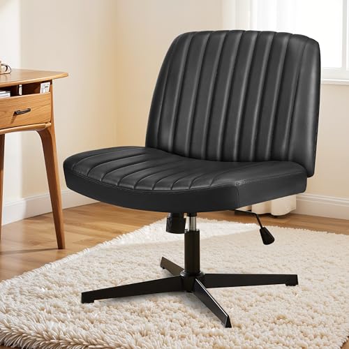 Simple Deluxe Vanity Chair with Back Criss Cross Chair with Back Home Office Desk Vanity Chairs