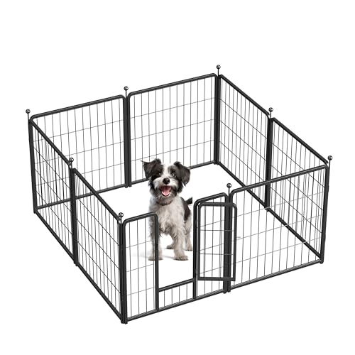 Simple Deluxe Plastic/Metal Dog Playpen