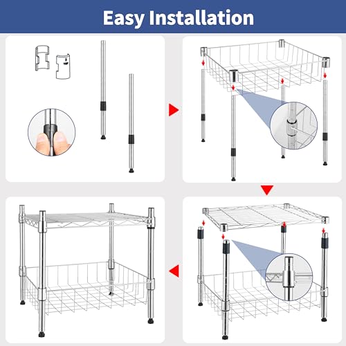 HealSmart Heavy Duty Storage Shelves