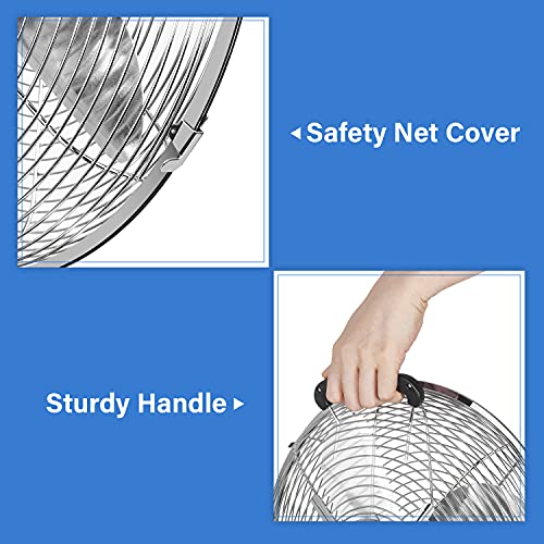 Simple Deluxe Heavy Duty Metal Industrial Floor Fans