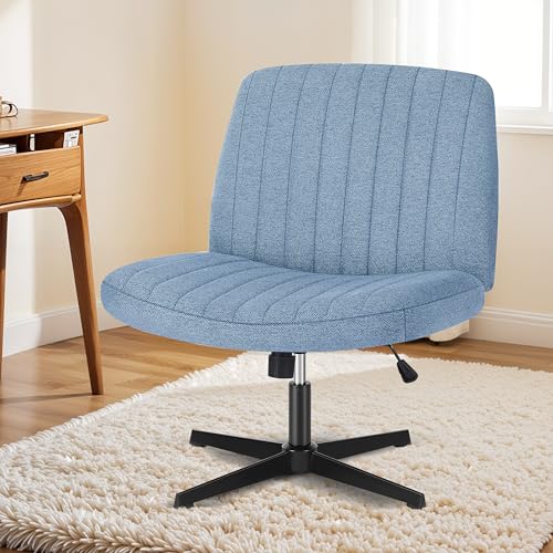 Simple Deluxe Vanity Chair with Back Criss Cross Chair with Back Home Office Desk Vanity Chairs