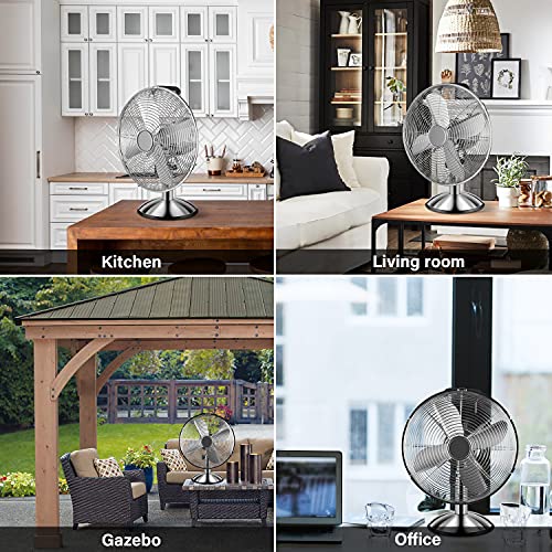 Simple Deluxe Heavy Duty Metal Industrial Floor Fans