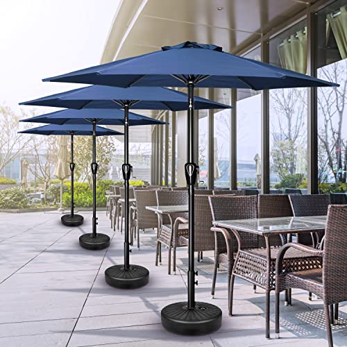 Simple Deluxe Patio Umbrella Outdoor Table Market Yard Umbrella with Push Button
