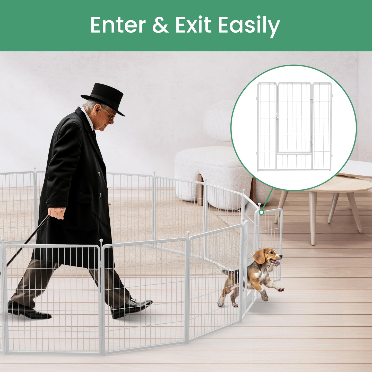 HealSmart Dog Playpen