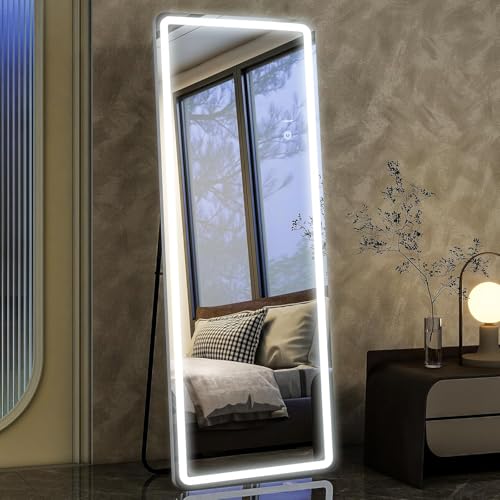 YSSOA Full Length Mirror with LED Lights