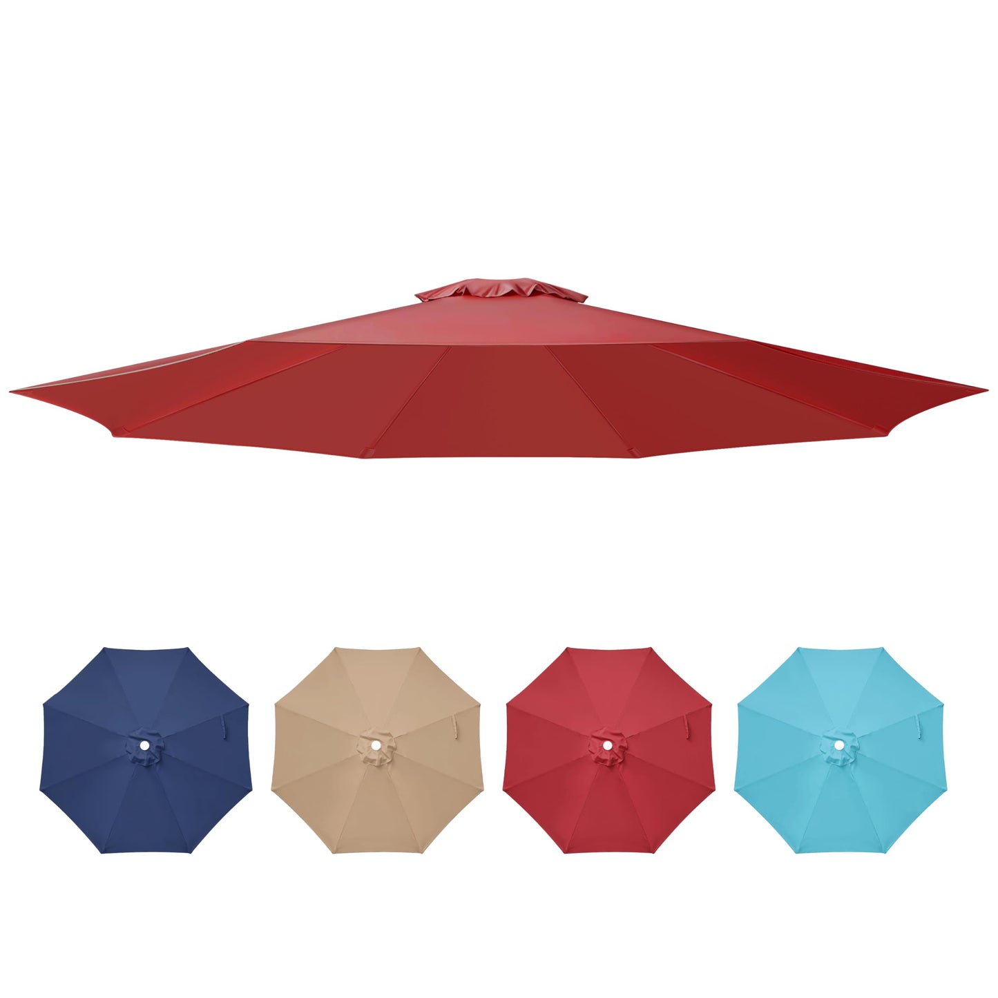 YSSOA Fillable Mobile Offset Patio Base Heavy Duty Market Cantilever Umbrella Stand Square