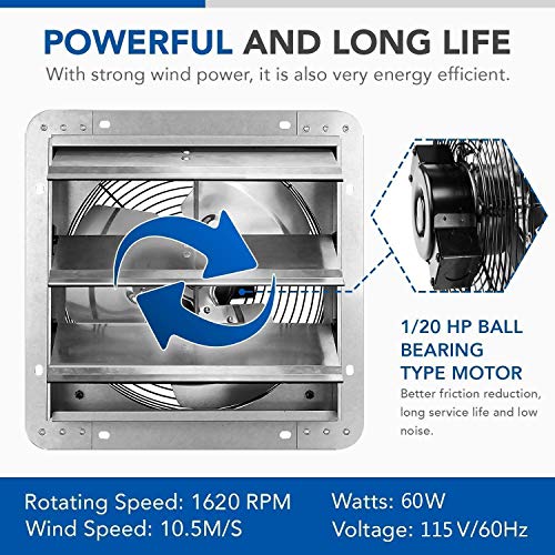 iPower Shutter Exhaust Fan