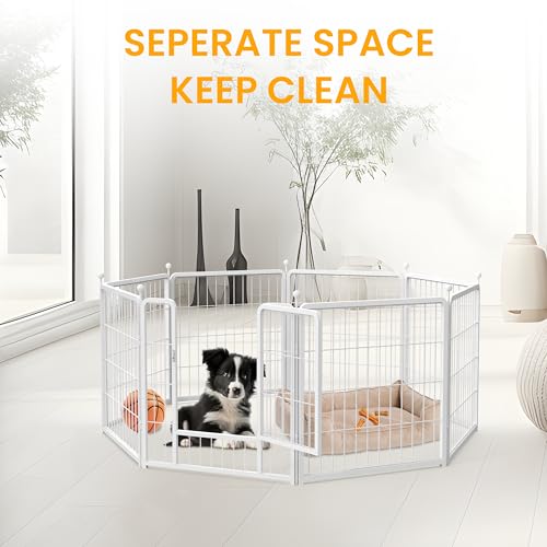 HealSmart Plastic/Metal Dog Playpen