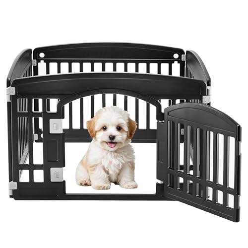 Simple Deluxe Plastic/Metal Dog Playpen