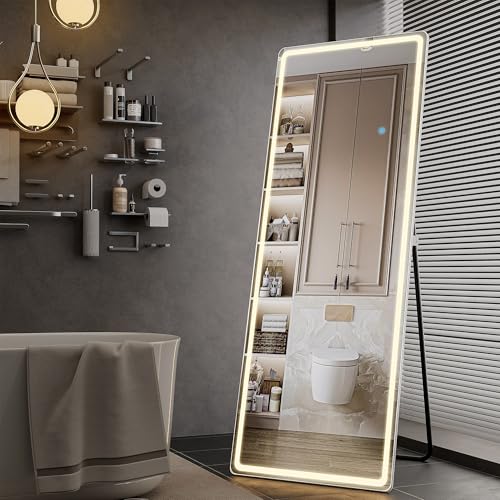 YSSOA Full Length Mirror with LED Lights