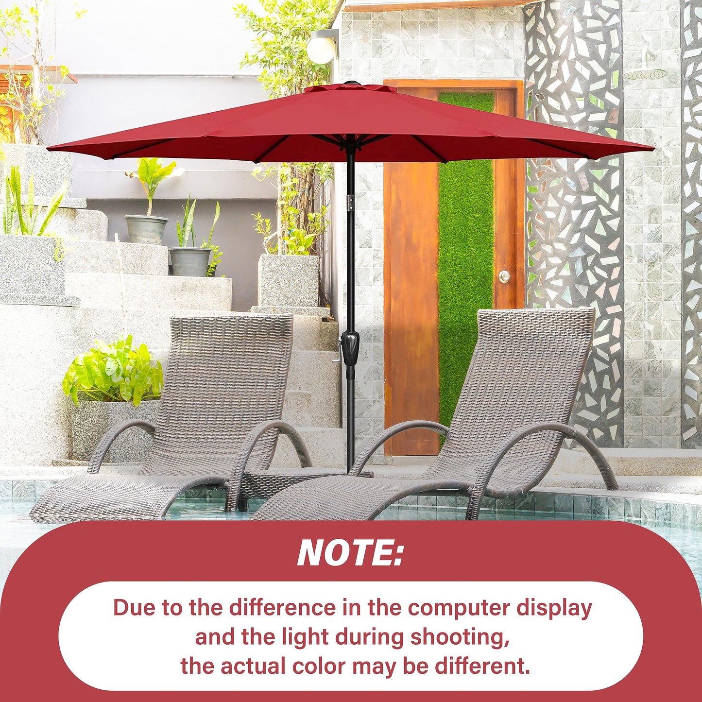 YSSOA Fillable Mobile Offset Patio Base Heavy Duty Market Cantilever Umbrella Stand Square
