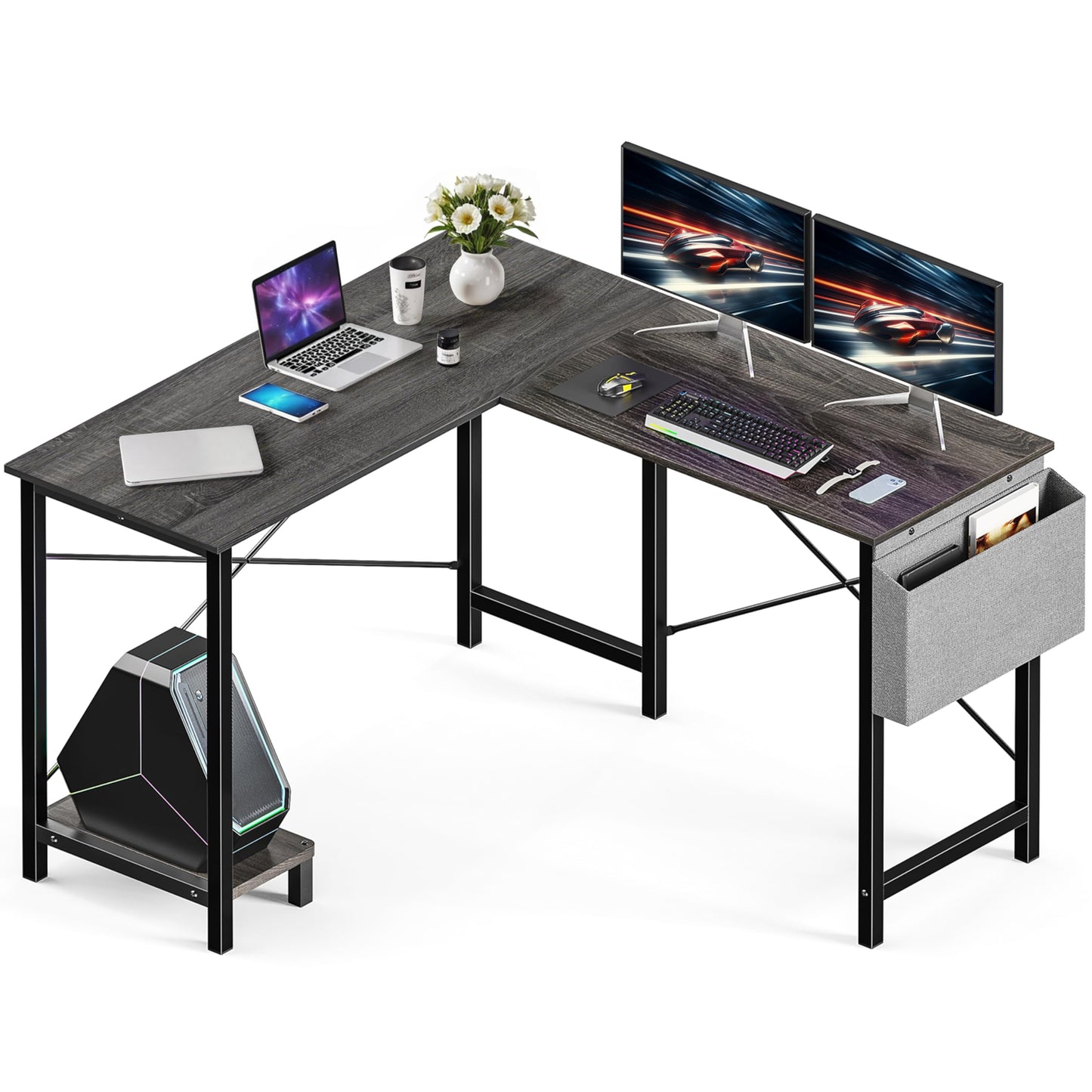 HealSmart L Shape Office Desk