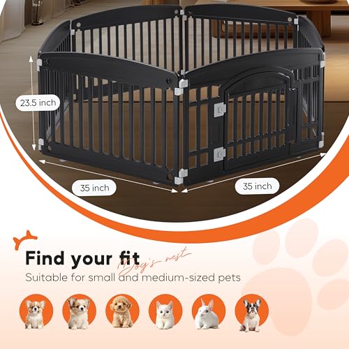 HealSmart Plastic/Metal Dog Playpen
