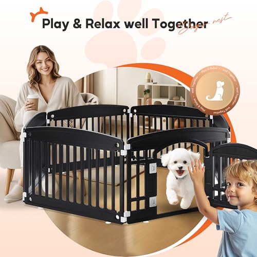 HealSmart Plastic/Metal Dog Playpen