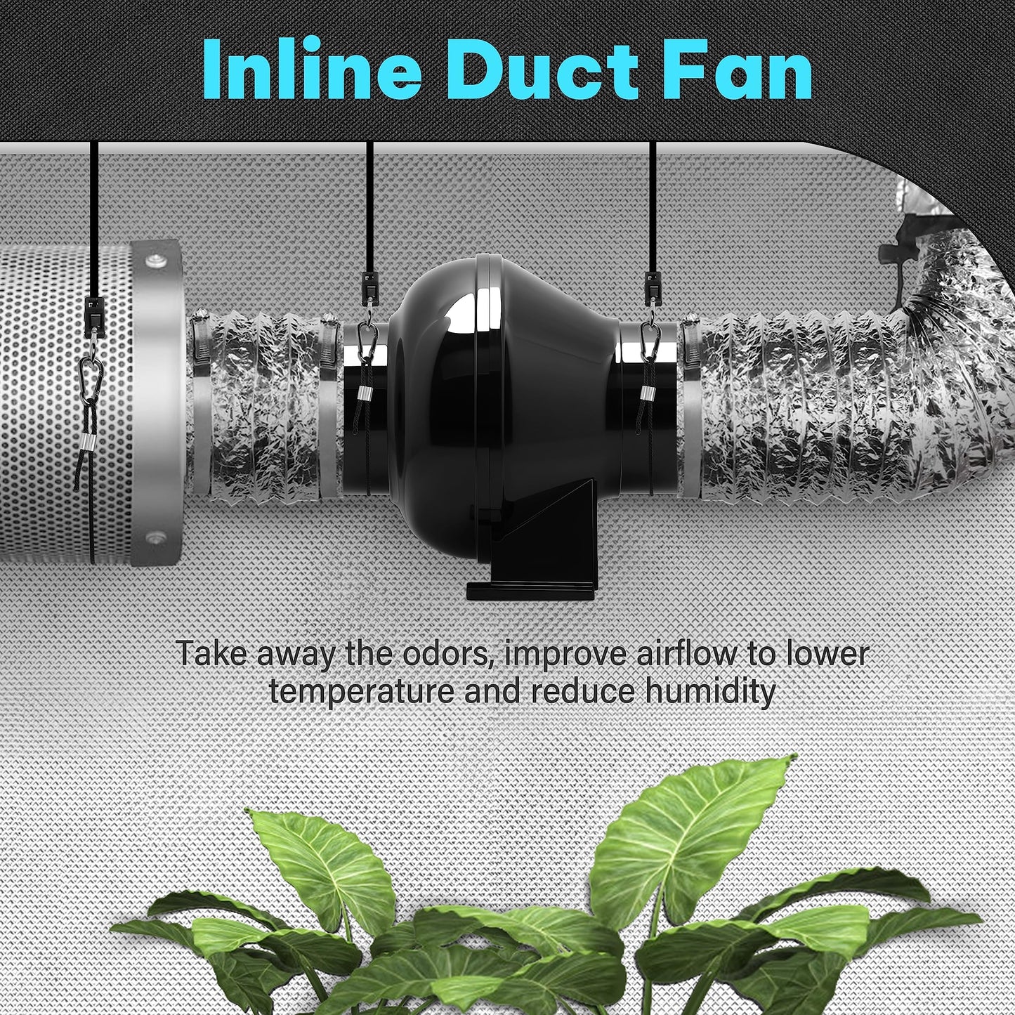 iPower Duct Exhaust Fan